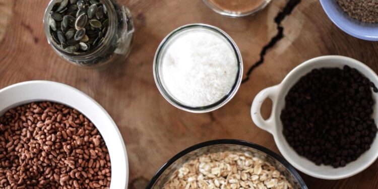 Barres énergie végane à l’avoine et beurre d’amandes