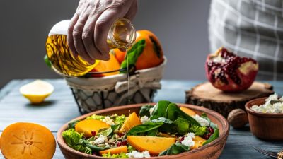 salade huile de roquette